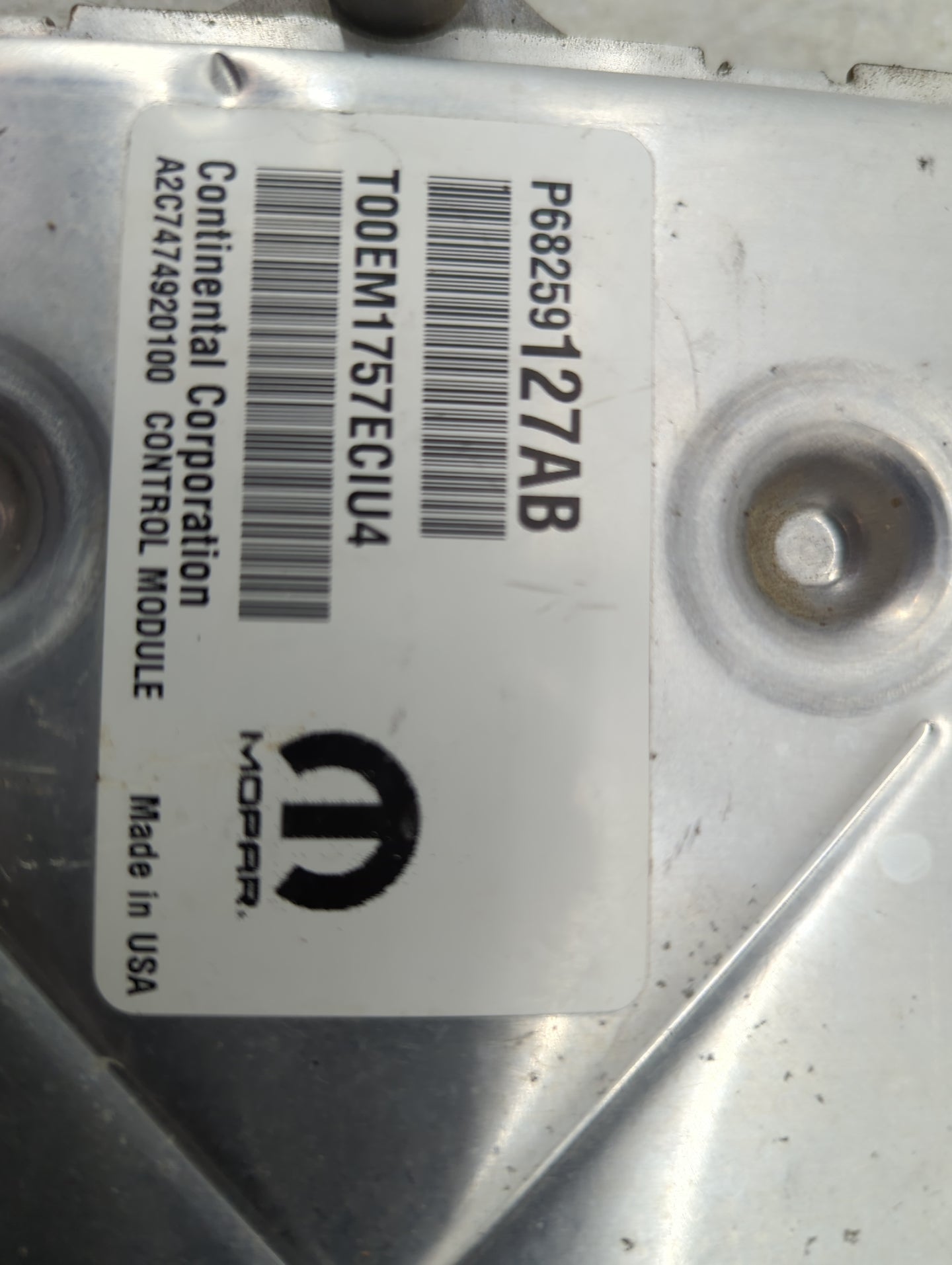 2016-2020 Dodge Journey PCM Engine Control Computer ECU ECM PCU OEM P/N:P68259127AB Fits Fits 2016 2017 2018 2019 2020 OEM U