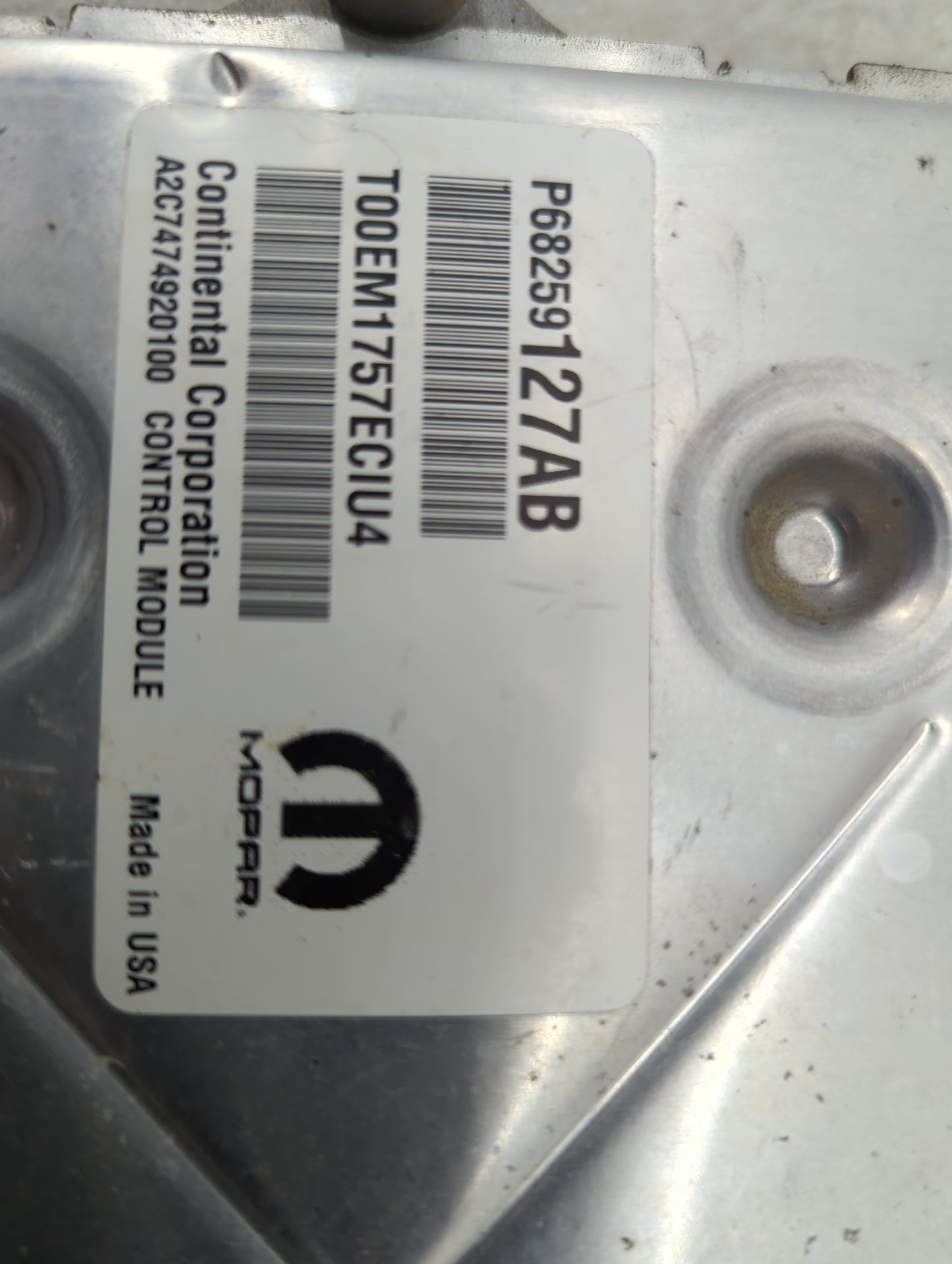 2016-2020 Dodge Journey PCM Engine Control Computer ECU ECM PCU OEM P/N:P68259127AB Fits Fits 2016 2017 2018 2019 2020 OEM U
