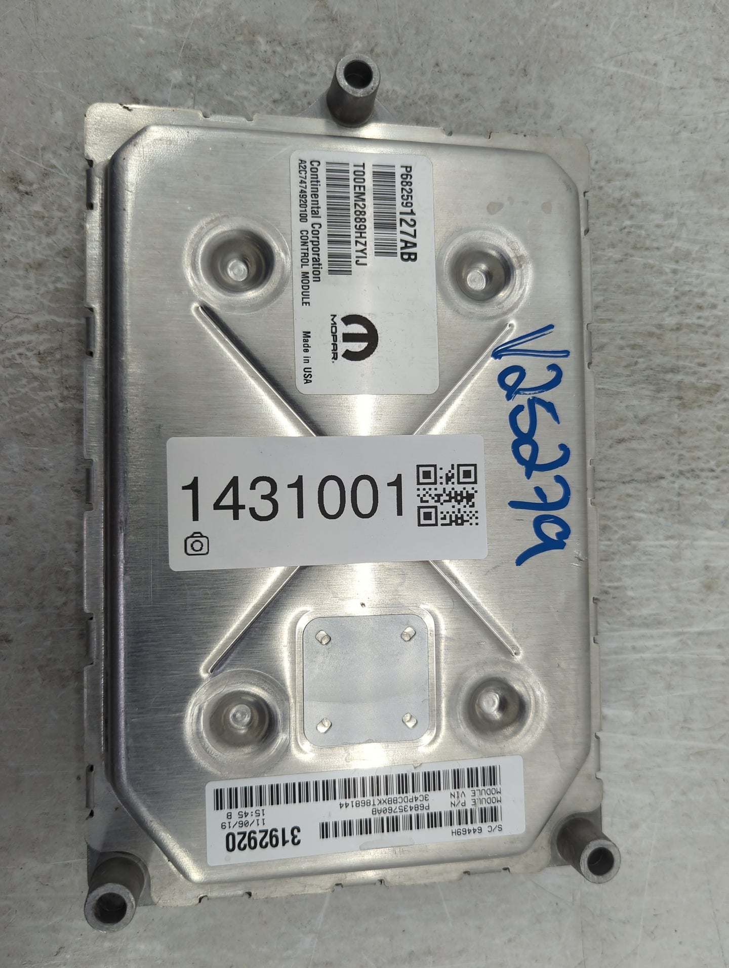 2016-2020 Dodge Journey PCM Engine Control Computer ECU ECM PCU OEM P/N:P68259127AB Fits Fits 2016 2017 2018 2019 2020 OEM U