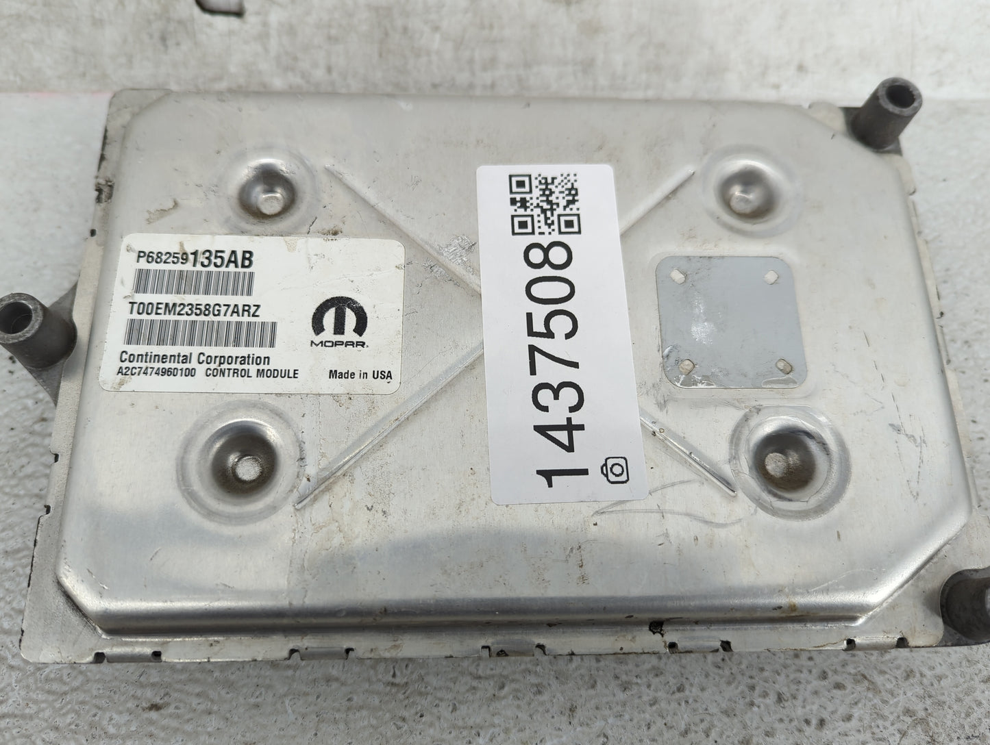 2016-2019 Dodge Journey PCM Engine Control Computer ECU ECM PCU OEM P/N:P68259135AB T00EM2358G7ARZ Fits Fits 2016 2017 2018 