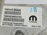 2016-2019 Dodge Journey PCM Engine Control Computer ECU ECM PCU OEM P/N:P68259135AA T00EM2366D3TSS Fits Fits 2016 2017 2018 
