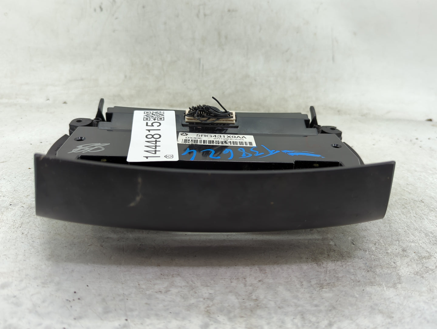 2017 Dodge Journey Climate Control Module Temperature AC/Heater Replacement P/N:5RG431X9AA Fits OEM Used Auto Parts - Oemuse
