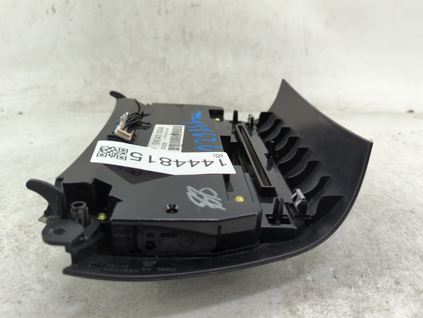2017 Dodge Journey Climate Control Module Temperature AC/Heater Replacement P/N:5RG431X9AA Fits OEM Used Auto Parts - Oemuse