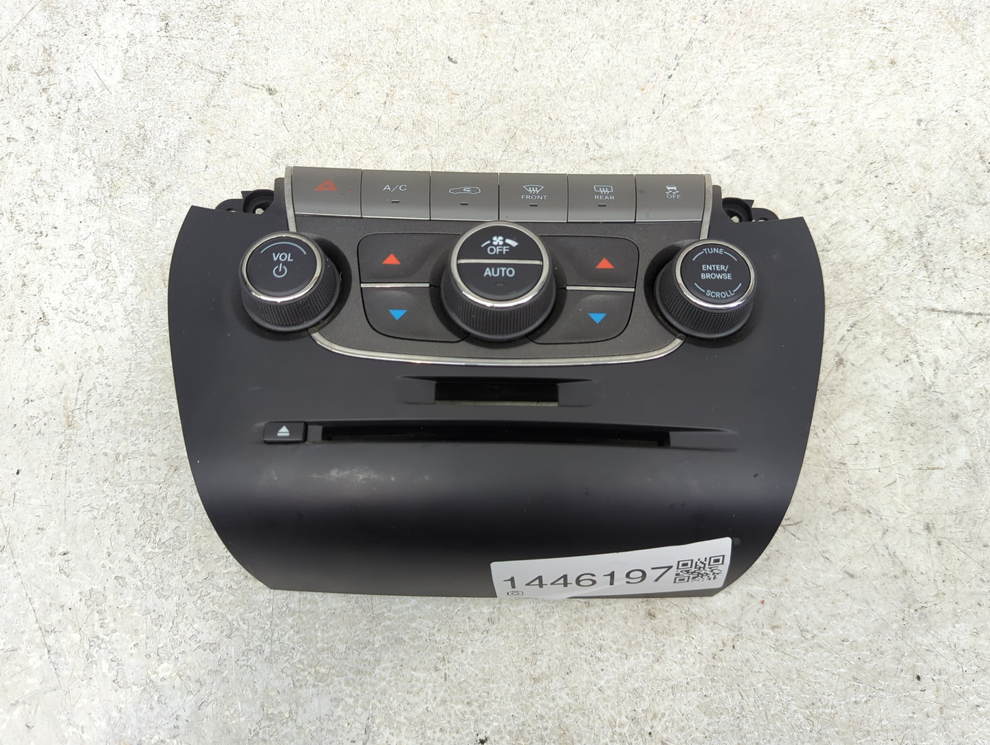 2017 Dodge Journey Climate Control Module Temperature AC/Heater Replacement P/N:5RG431X9AA Fits OEM Used Auto Parts - Oemuse