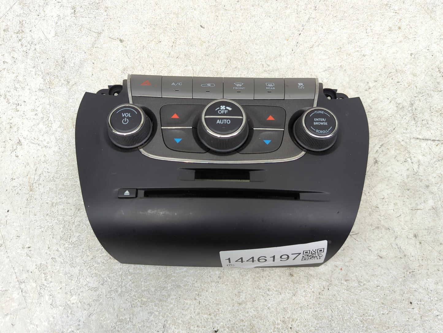 2017 Dodge Journey Climate Control Module Temperature AC/Heater Replacement P/N:5RG431X9AA Fits OEM Used Auto Parts - Oemuse