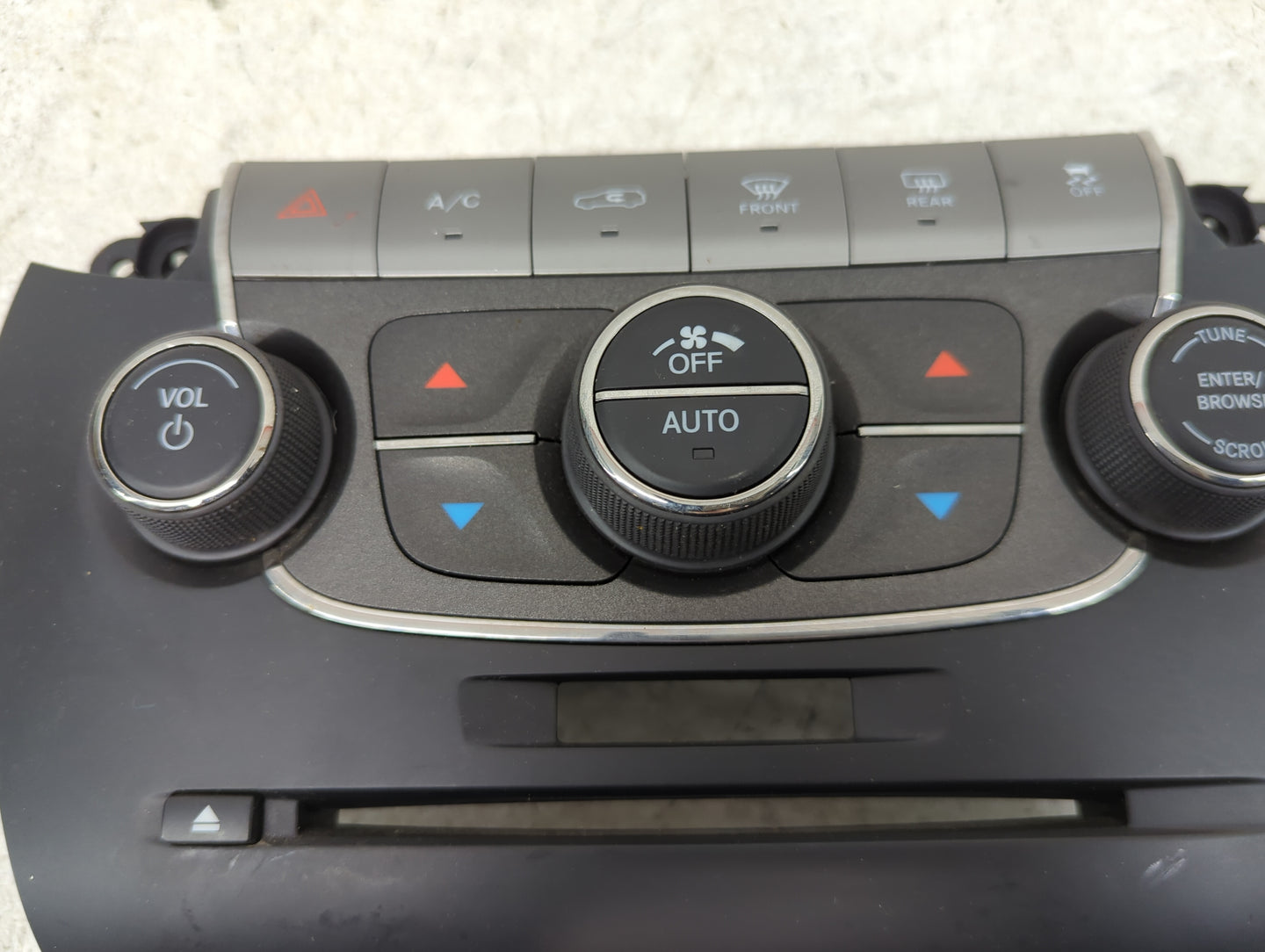 2017 Dodge Journey Climate Control Module Temperature AC/Heater Replacement P/N:5RG431X9AA Fits OEM Used Auto Parts - Oemuse