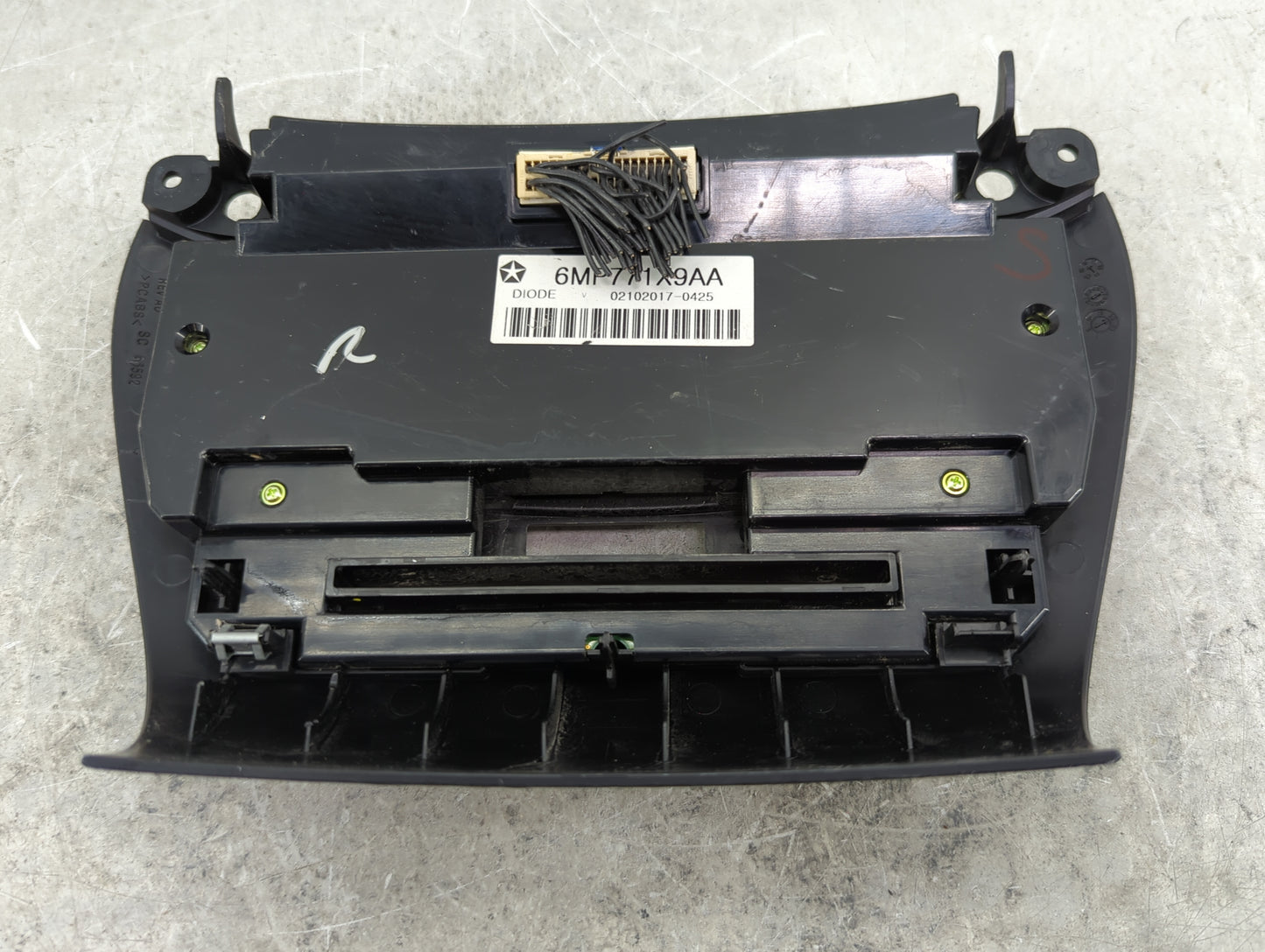 2017 Dodge Journey Ac Heater Climate Control 6mp771x9aa - Oemusedautoparts1.com