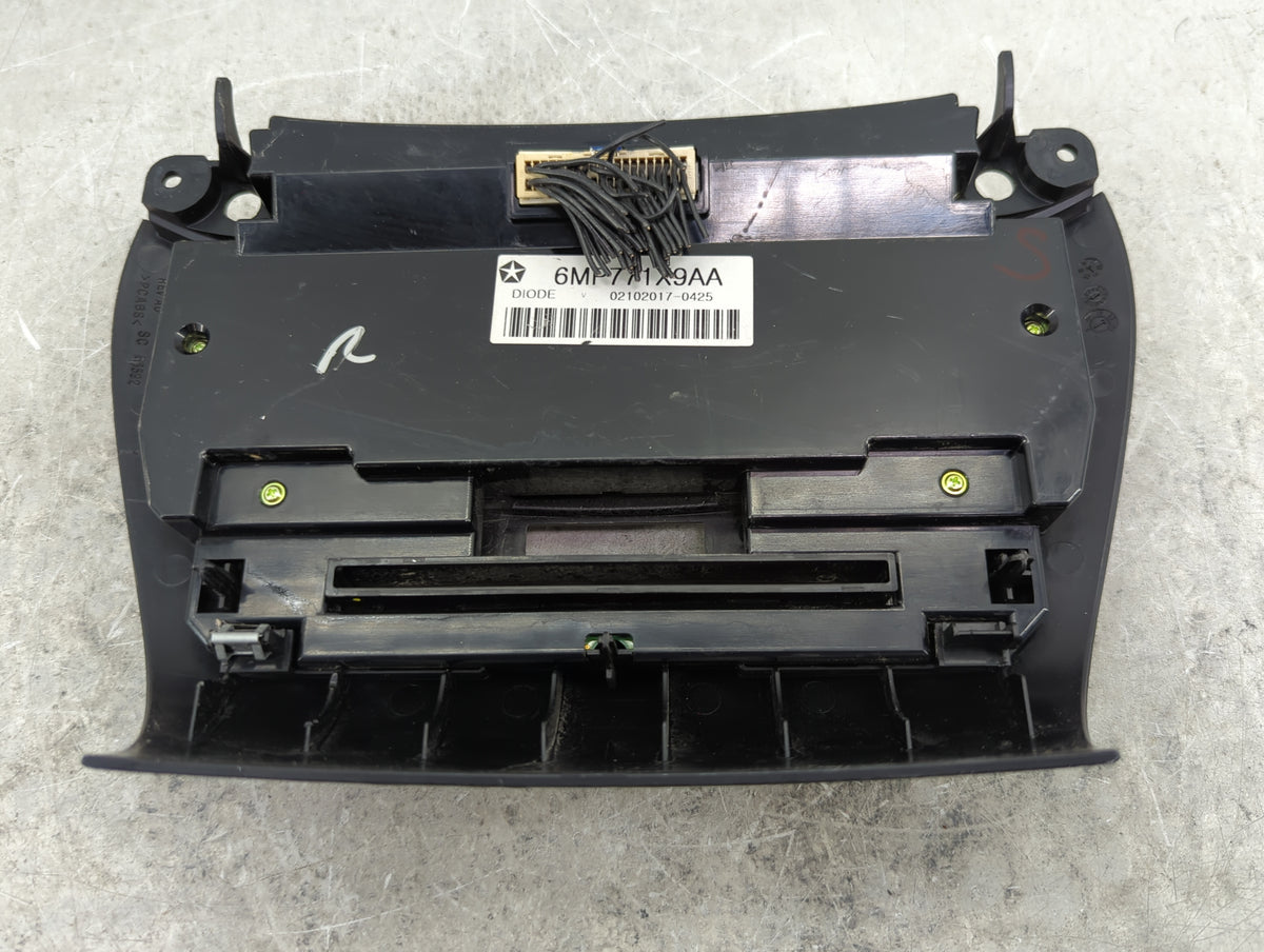 2017 Dodge Journey Ac Heater Climate Control 6mp771x9aa - Oemusedautoparts1.com