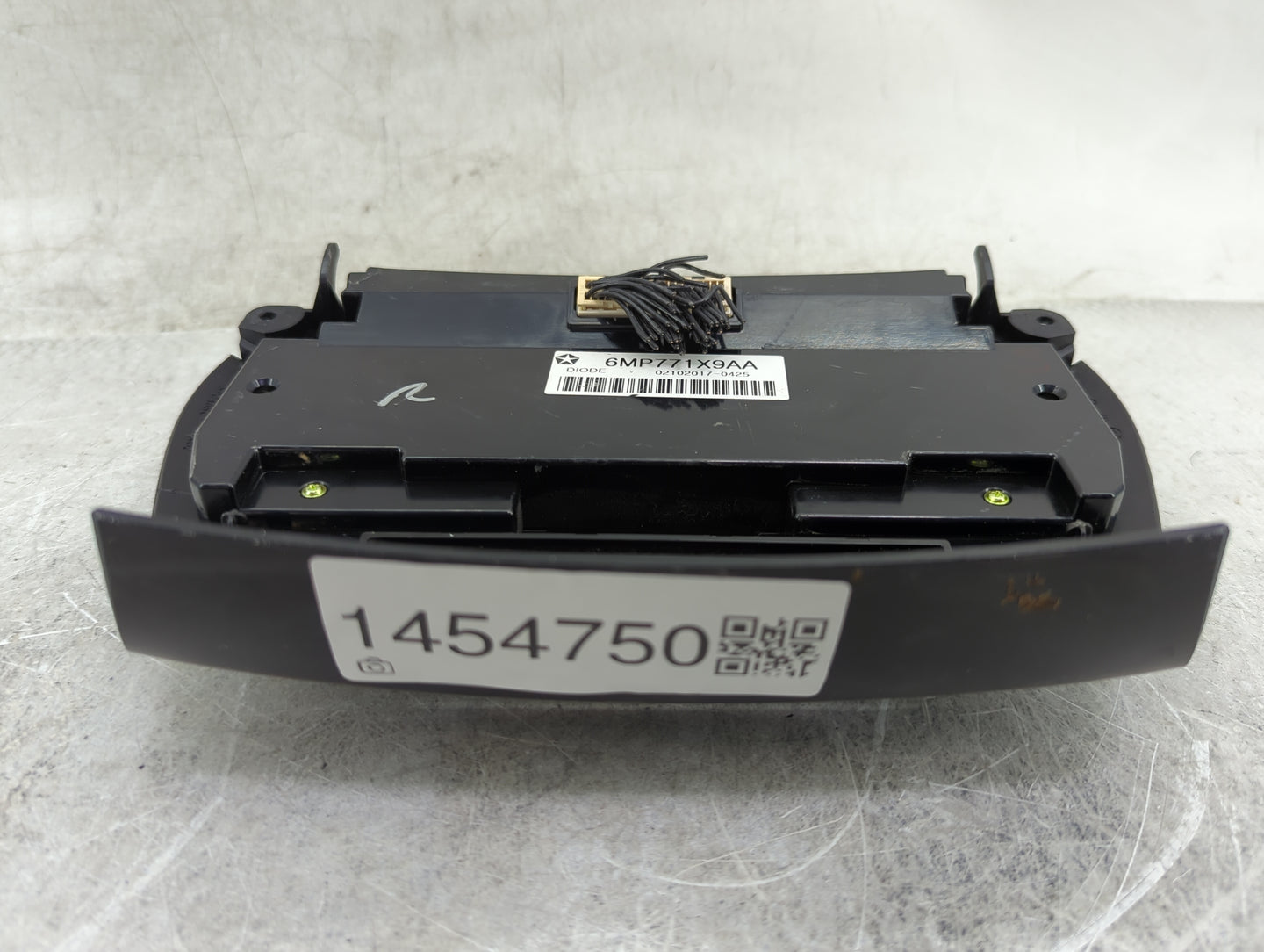 2017 Dodge Journey Ac Heater Climate Control 6mp771x9aa - Oemusedautoparts1.com