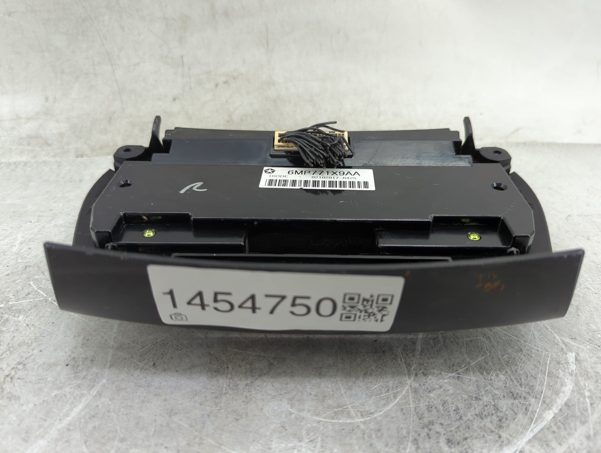 2017 Dodge Journey Ac Heater Climate Control 6mp771x9aa - Oemusedautoparts1.com