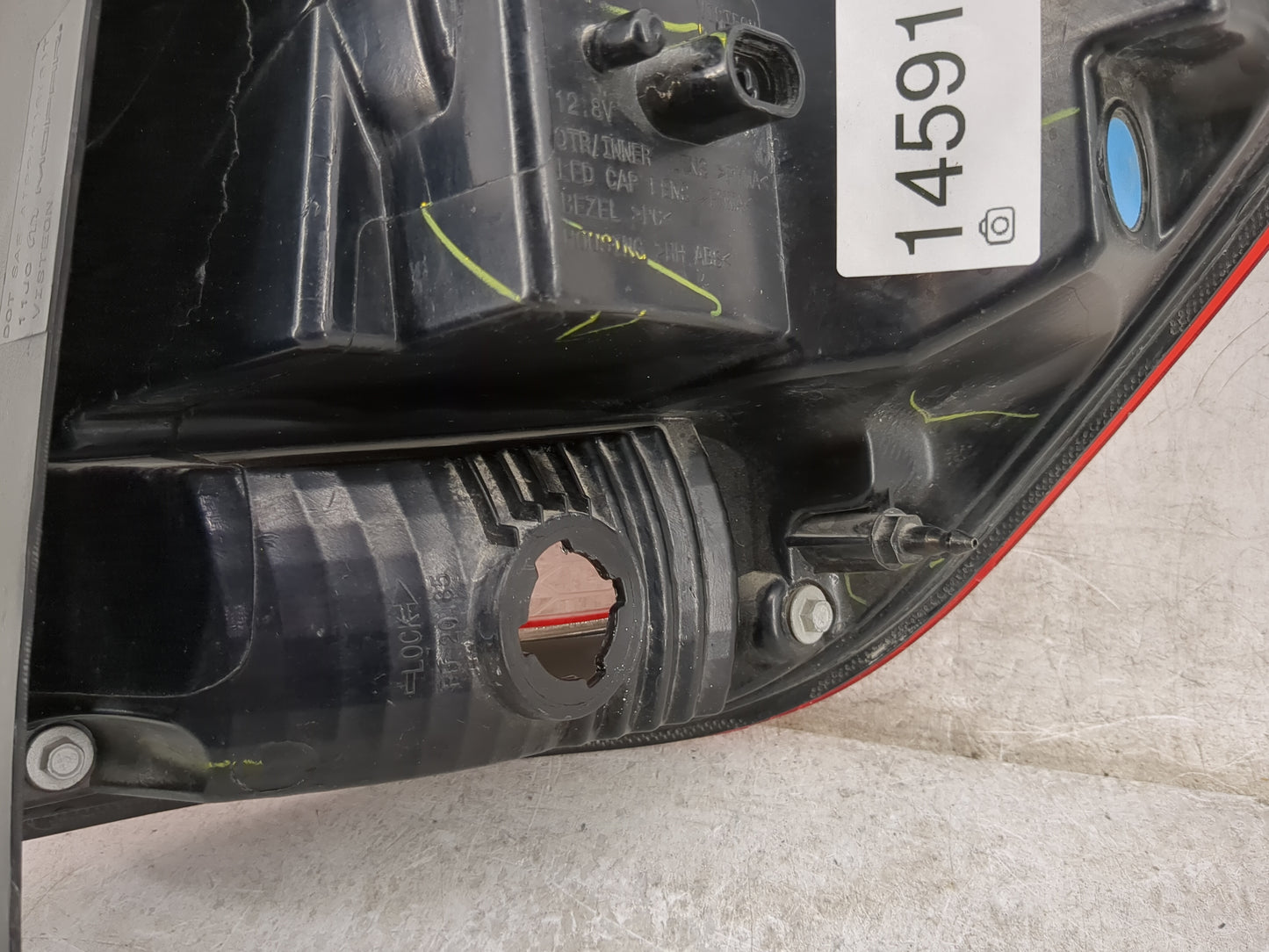 2017 Dodge Journey Tail Light Assembly Driver Left OEM P/N:68078465AD Fits OEM Used Auto Parts - Oemusedautoparts1.com