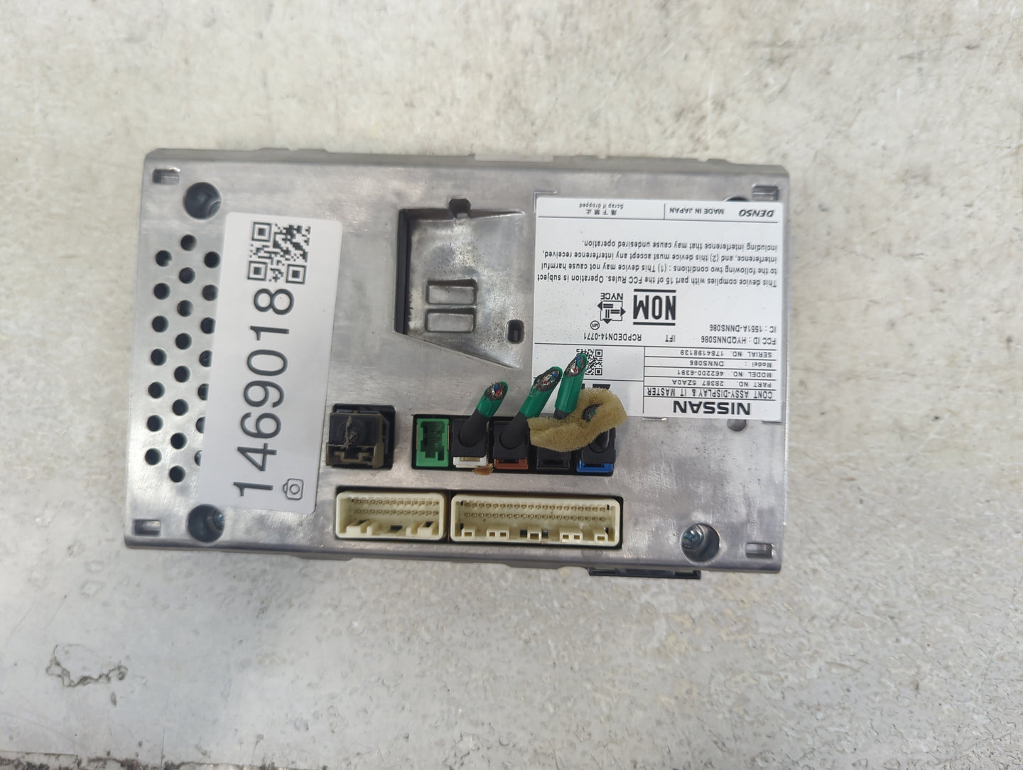 2017 Dodge Journey Radio AM FM Cd Player Receiver Replacement P/N:28387 5ZA0A Fits OEM Used Auto Parts - Oemusedautoparts1.c