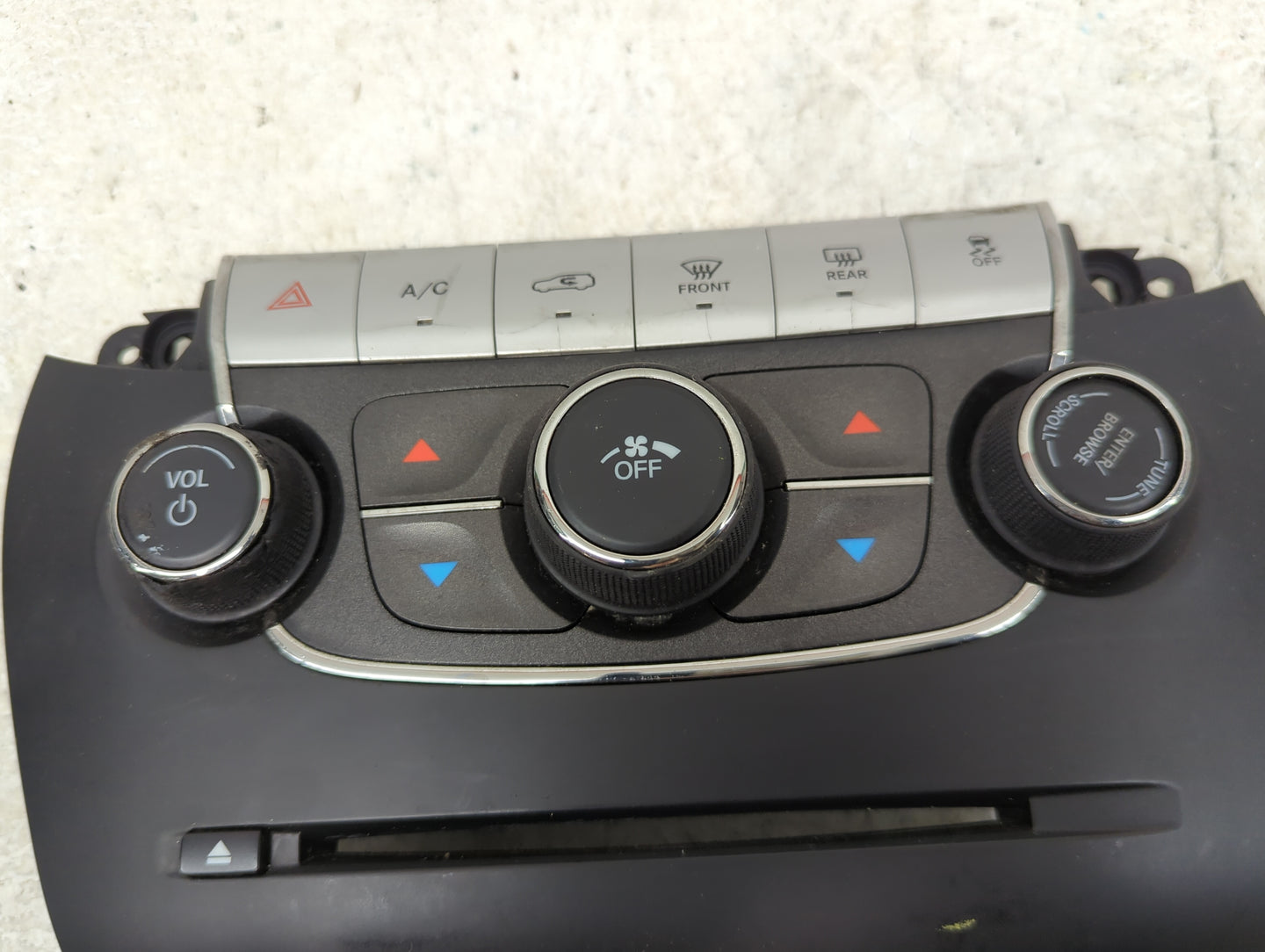 2011-2017 Dodge Journey Climate Control Module Temperature AC/Heater Replacement P/N:1RK581X9AD Fits OEM Used Auto Parts - O