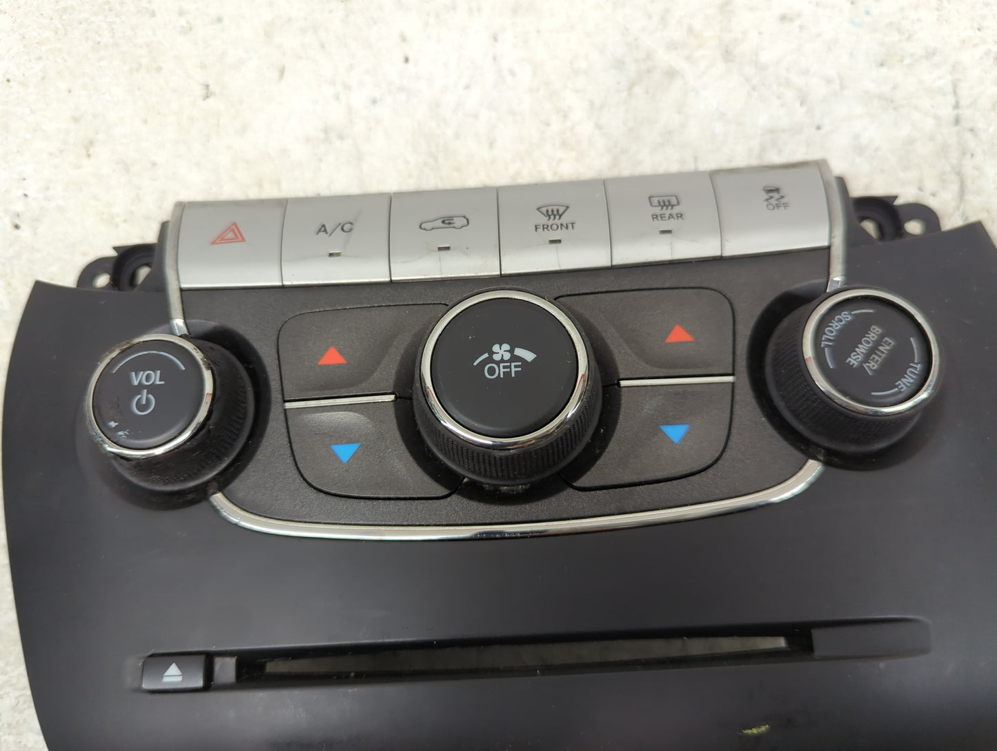 2011-2017 Dodge Journey Climate Control Module Temperature AC/Heater Replacement P/N:1RK581X9AD Fits OEM Used Auto Parts - O