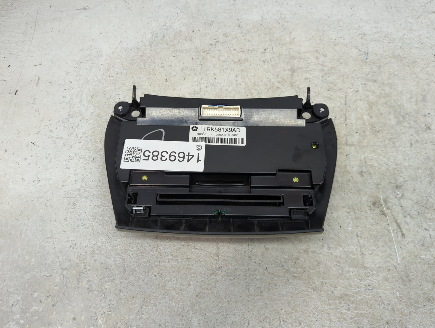 2011-2017 Dodge Journey Climate Control Module Temperature AC/Heater Replacement P/N:1RK581X9AD Fits OEM Used Auto Parts - O