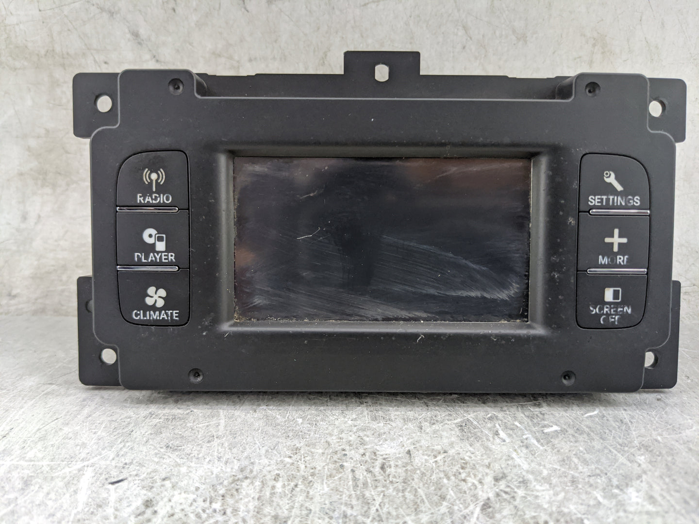 2017 Dodge Journey Information Display Screen 1473028 - Oemusedautoparts1.com