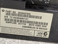 2017 Dodge Journey Information Display Screen 1473028 - Oemusedautoparts1.com
