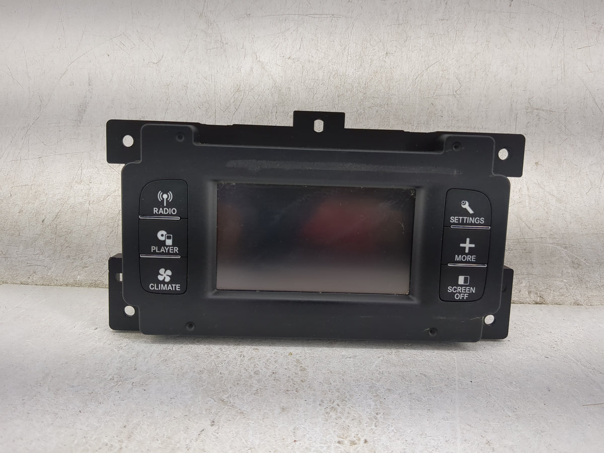 2017 Dodge Journey Information Radio Display Screen 1473428 - Oemusedautoparts1.com