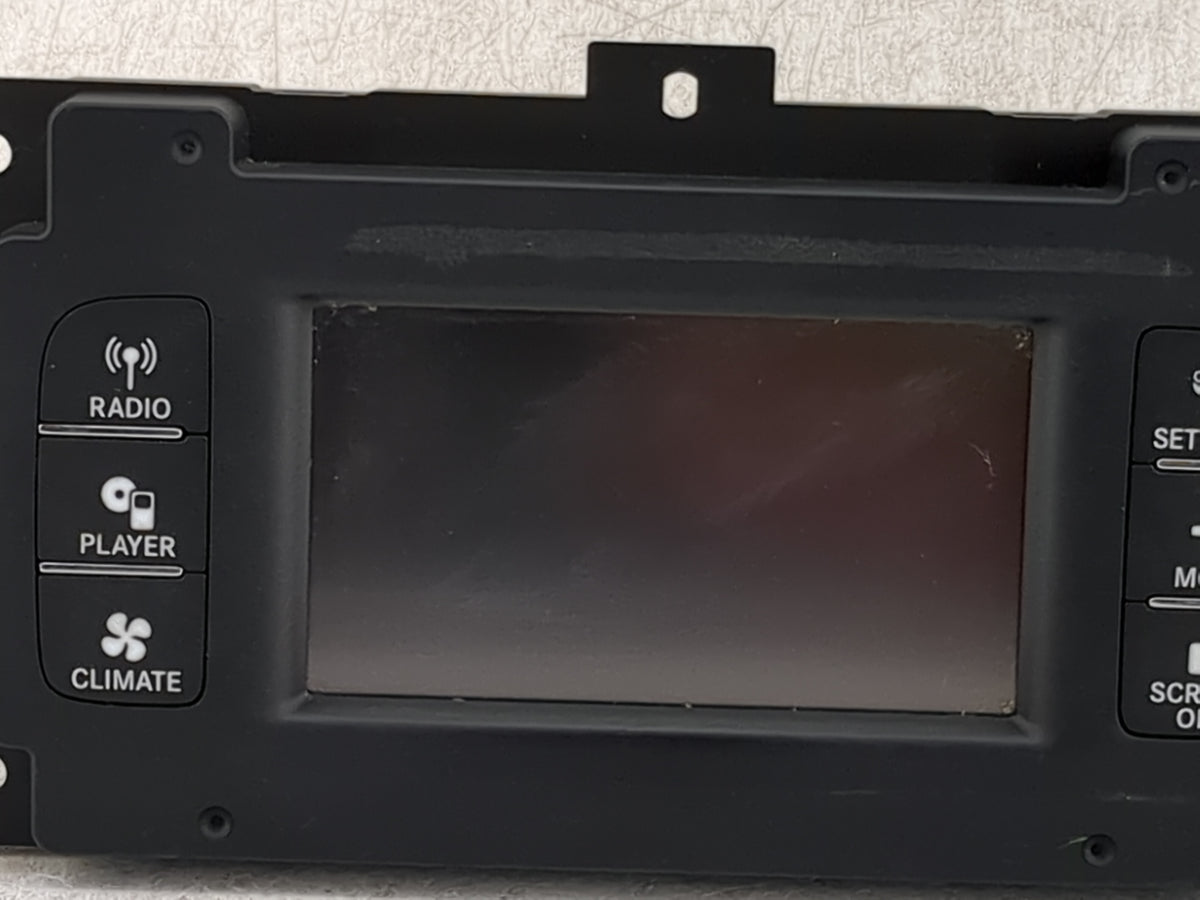 2017 Dodge Journey Information Radio Display Screen 1473428 - Oemusedautoparts1.com