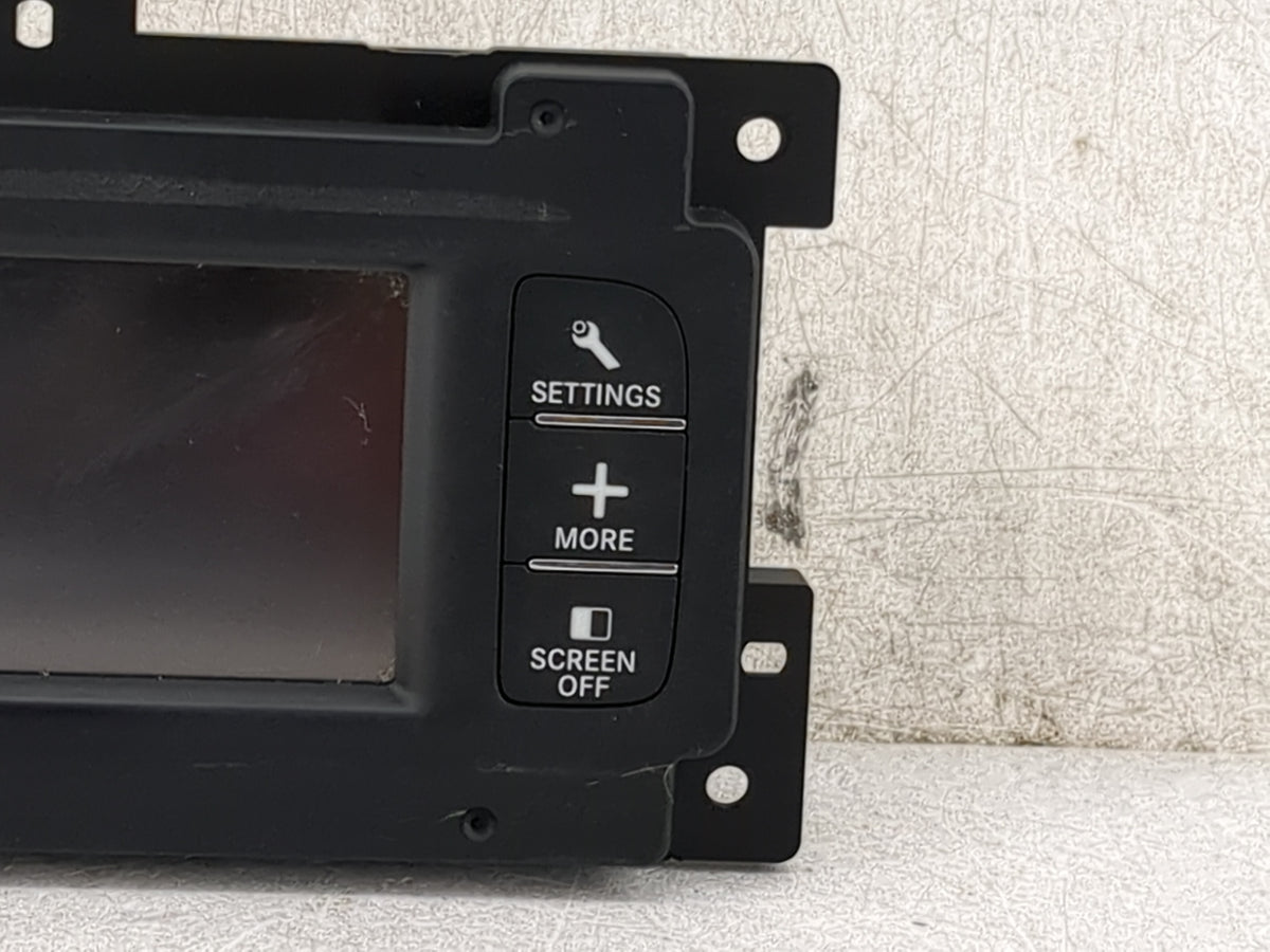 2017 Dodge Journey Information Radio Display Screen 1473428 - Oemusedautoparts1.com