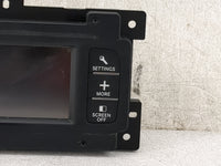 2017 Dodge Journey Information Radio Display Screen 1473428 - Oemusedautoparts1.com