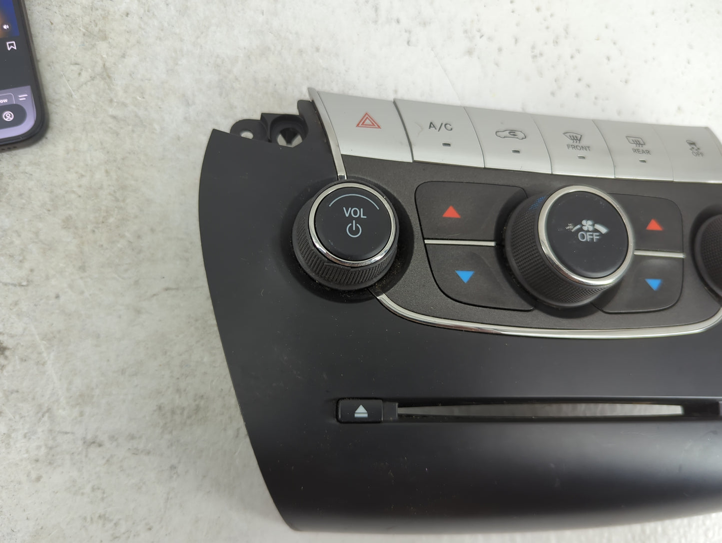 2011-2017 Dodge Journey Climate Control Module Temperature AC/Heater Replacement P/N:1RR30X9AD Fits OEM Used Auto Parts - Oe