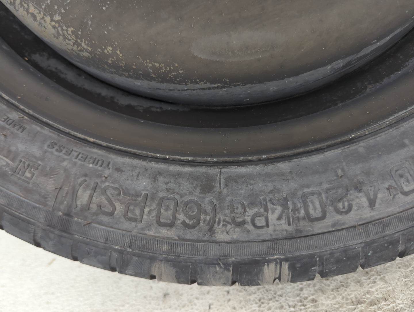 2009-2020 Dodge Journey Spare Donut Tire Wheel Rim Oem 1491202 - Oemusedautoparts1.com