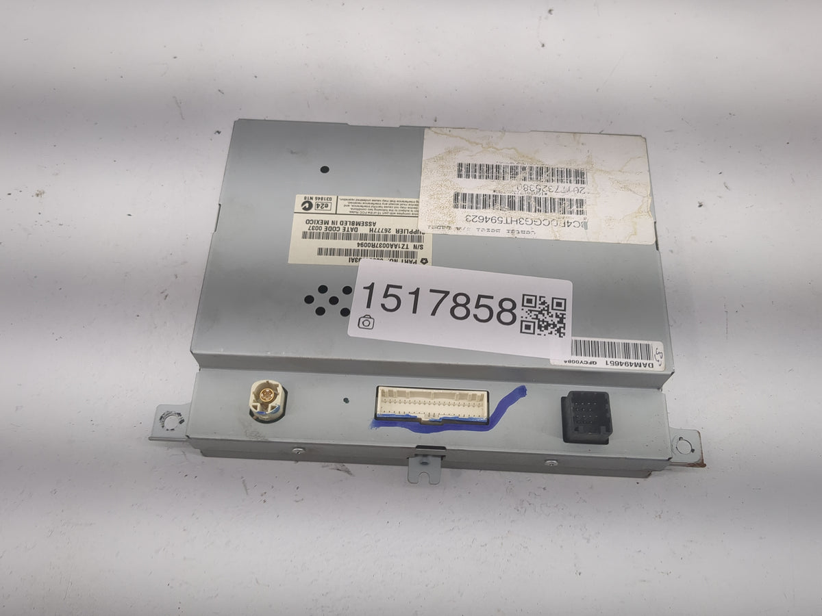 2017 Dodge Journey Information Radio Display Screen 1517858 - Oemusedautoparts1.com
