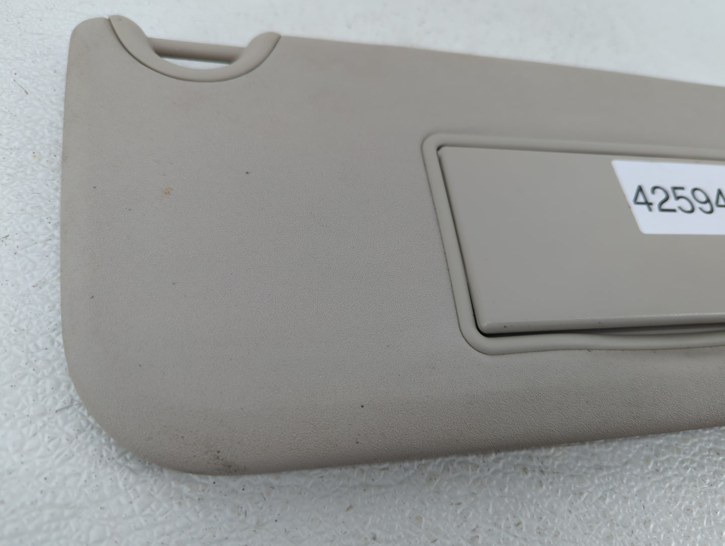 2017 Dodge Journey Sun Visor Shade Replacement Passenger Right Mirror Fits OEM Used Auto Parts - Oemusedautoparts1.com