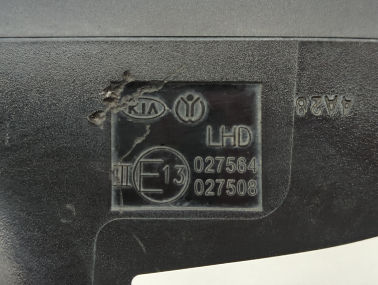 2017 Dodge Journey Passenger Side View Mirror - Right Door Mirror OEM Used - Oemusedautoparts1.com