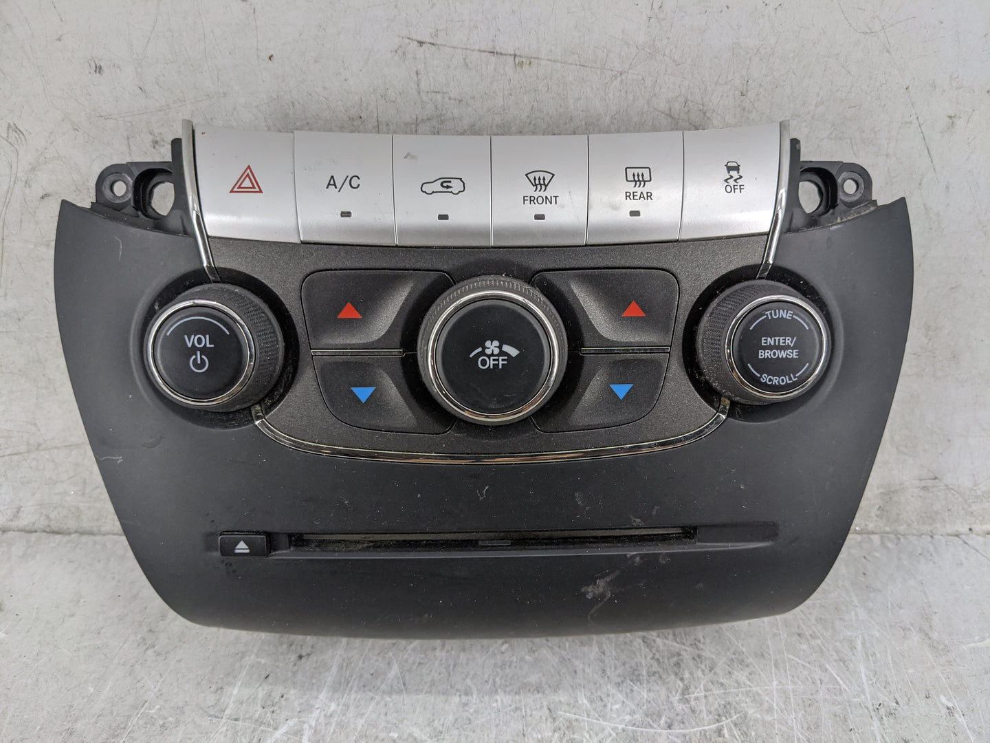 2011-2017 Dodge Journey Climate Control Module Temperature AC/Heater Replacement P/N:1RK581X9AD Fits OEM Used Auto Parts - O