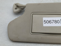 2017 Dodge Journey Sun Visor Shade Replacement Driver Left Mirror Fits OEM Used Auto Parts - Oemusedautoparts1.com