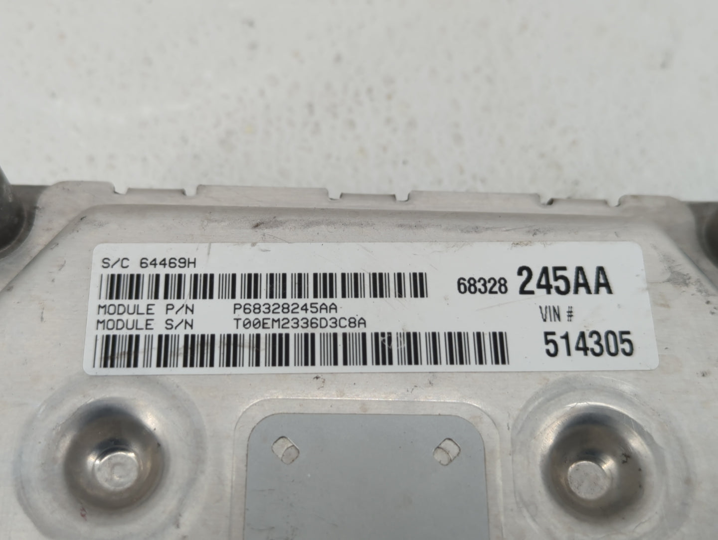 2016-2019 Dodge Journey PCM Engine Control Computer ECU ECM PCU OEM P/N:P68259135AA P68259135AB Fits Fits 2016 2017 2018 201