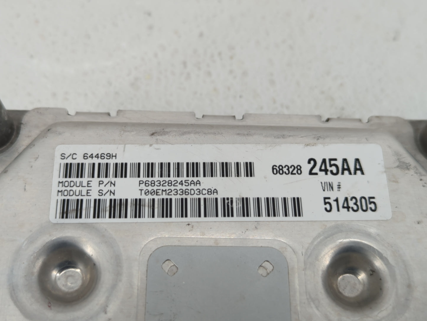2016-2019 Dodge Journey PCM Engine Control Computer ECU ECM PCU OEM P/N:P68259135AA P68259135AB Fits Fits 2016 2017 2018 201