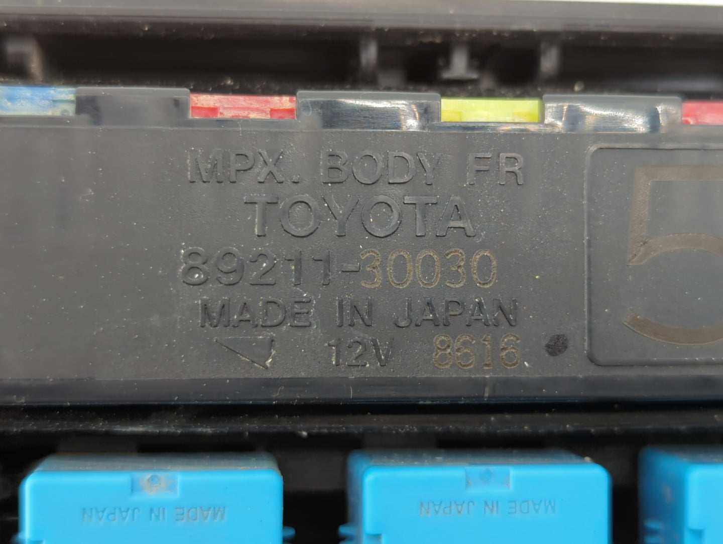 2017 Dodge Journey Fusebox Fuse Box Panel Relay Module P/N:82662-53120 Fits OEM Used Auto Parts - Oemusedautoparts1.com