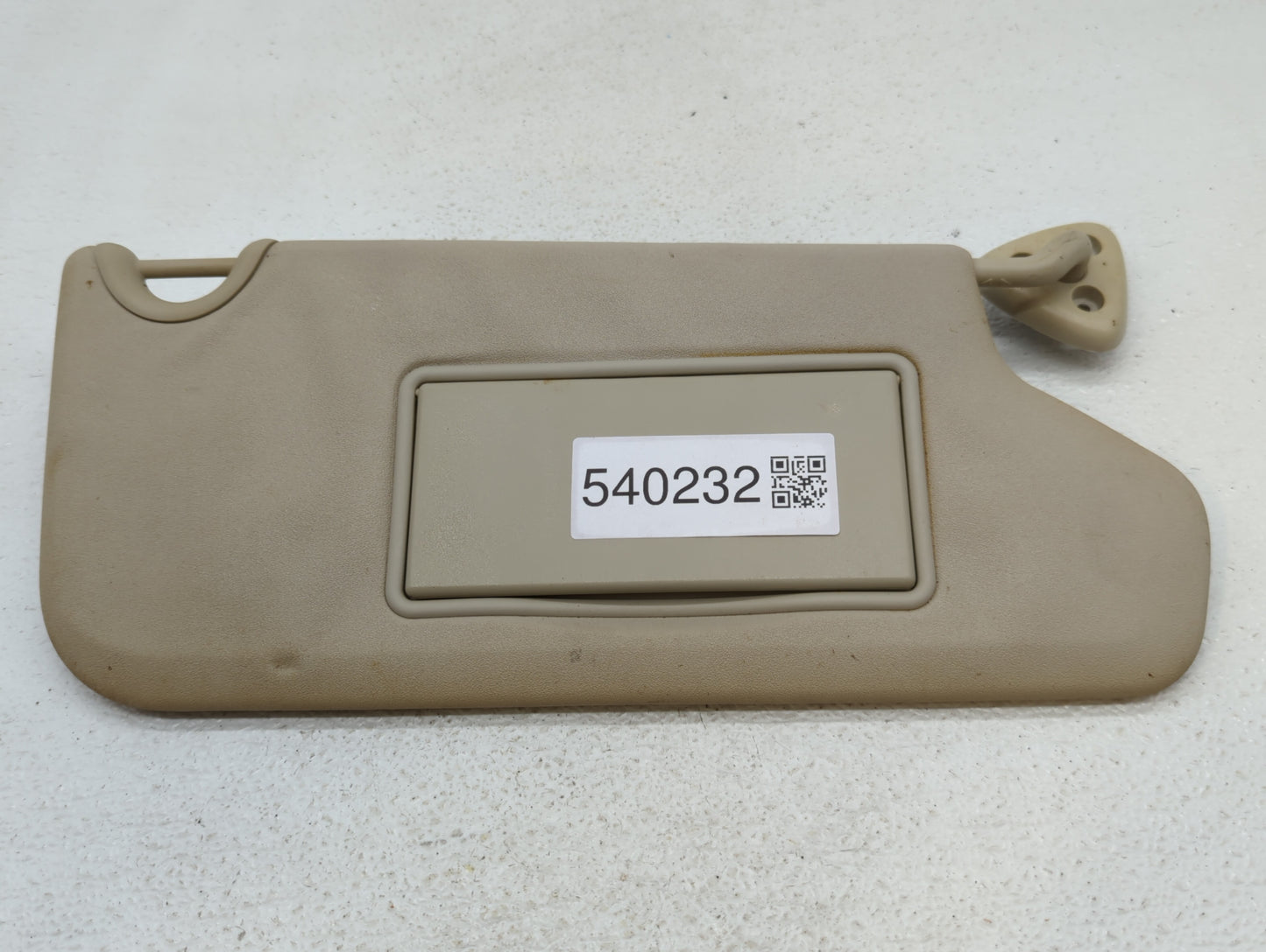 2017 Dodge Journey Sun Visor Shade Replacement Passenger Right Mirror Fits OEM Used Auto Parts - Oemusedautoparts1.com