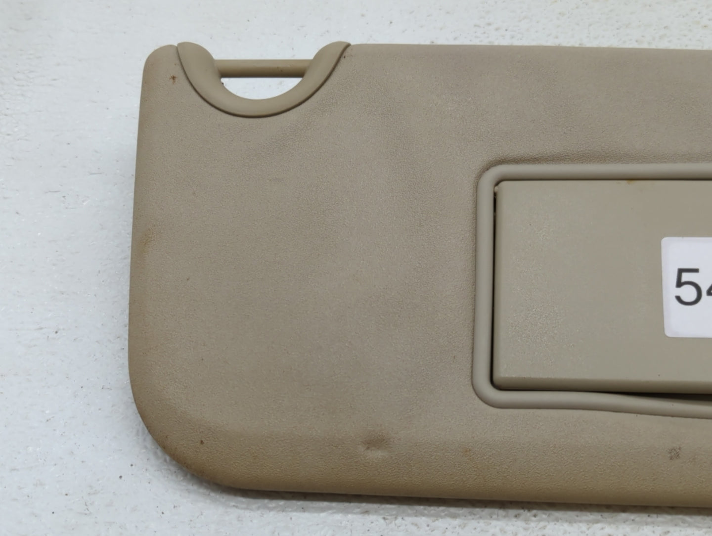 2017 Dodge Journey Sun Visor Shade Replacement Passenger Right Mirror Fits OEM Used Auto Parts - Oemusedautoparts1.com