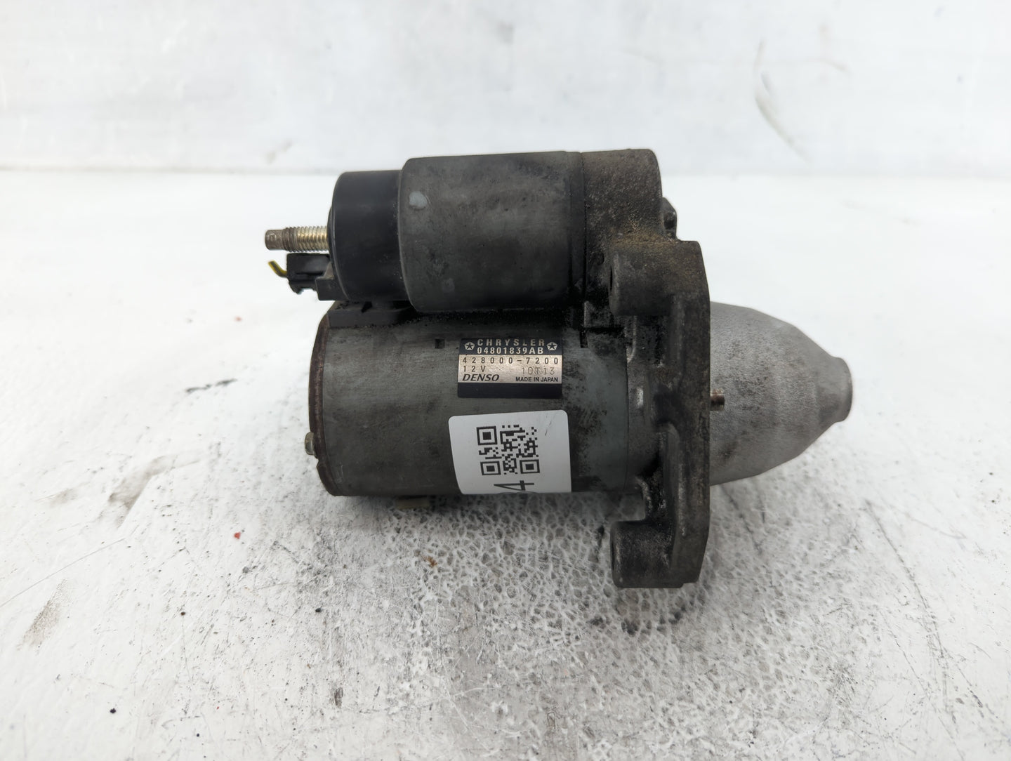 2011-2019 Dodge Journey Car Starter Motor Solenoid OEM P/N:428000-7200 04801839AB Fits OEM Used Auto Parts - Oemusedautopart