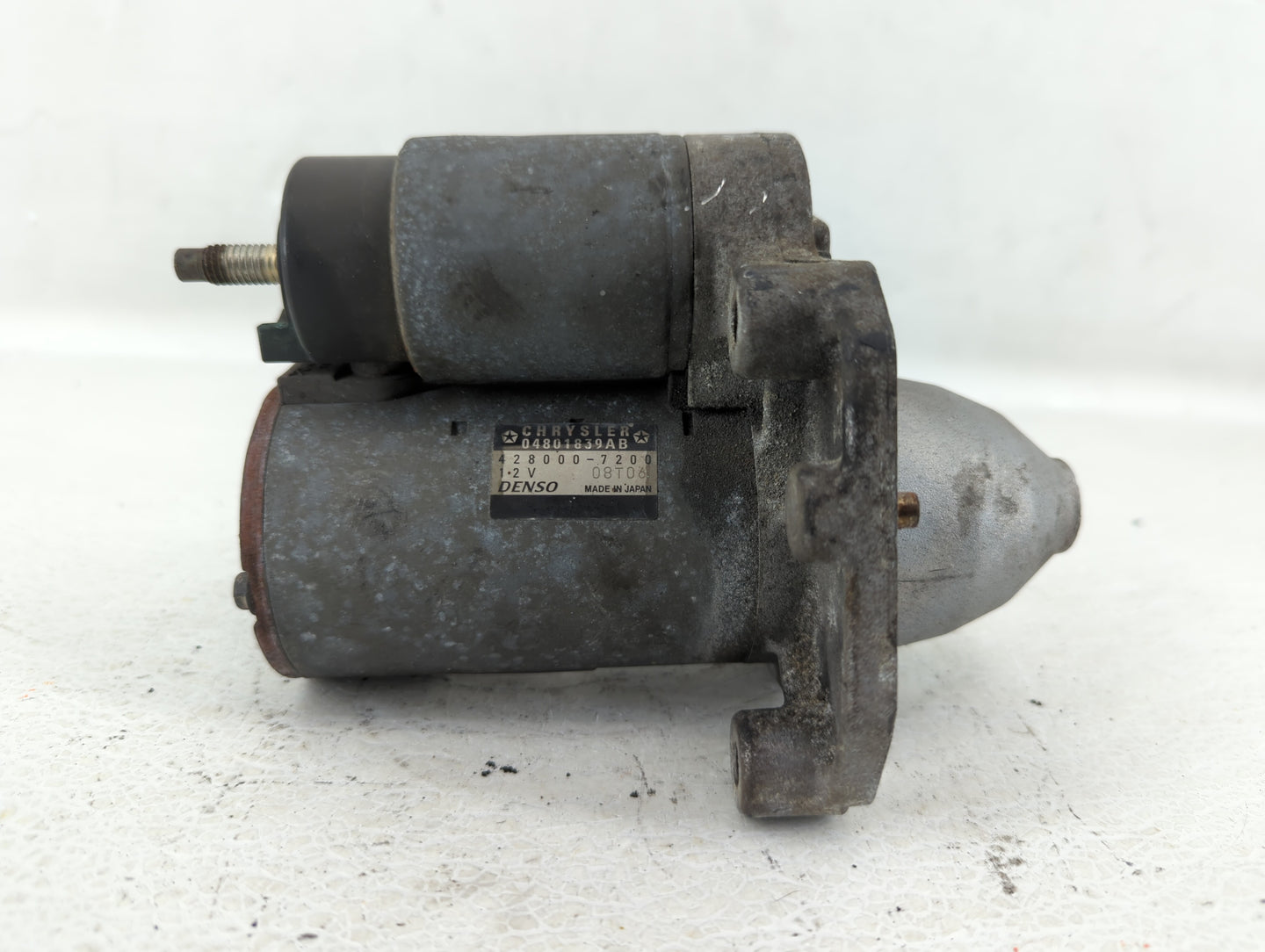 2011-2019 Dodge Journey Car Starter Motor Solenoid OEM P/N:428000-7200 04801839AB Fits OEM Used Auto Parts - Oemusedautopart