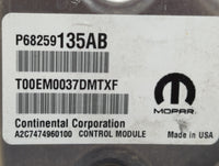 2016-2019 Dodge Journey PCM Engine Control Computer ECU ECM PCU OEM P/N:P68259135AB Fits Fits 2016 2017 2018 2019 OEM Used A