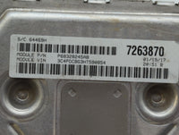 2016-2019 Dodge Journey PCM Engine Control Computer ECU ECM PCU OEM P/N:P68259135AB Fits Fits 2016 2017 2018 2019 OEM Used A