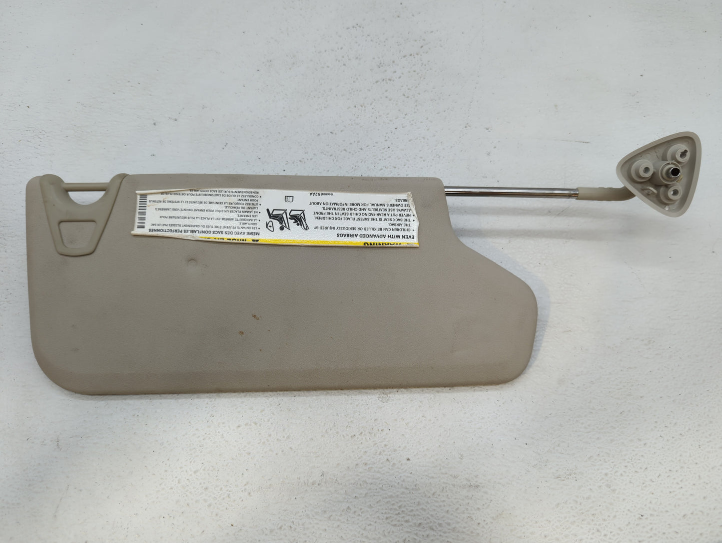 2017 Dodge Journey Sun Visor Shade Replacement Driver Left Mirror Fits OEM Used Auto Parts - Oemusedautoparts1.com