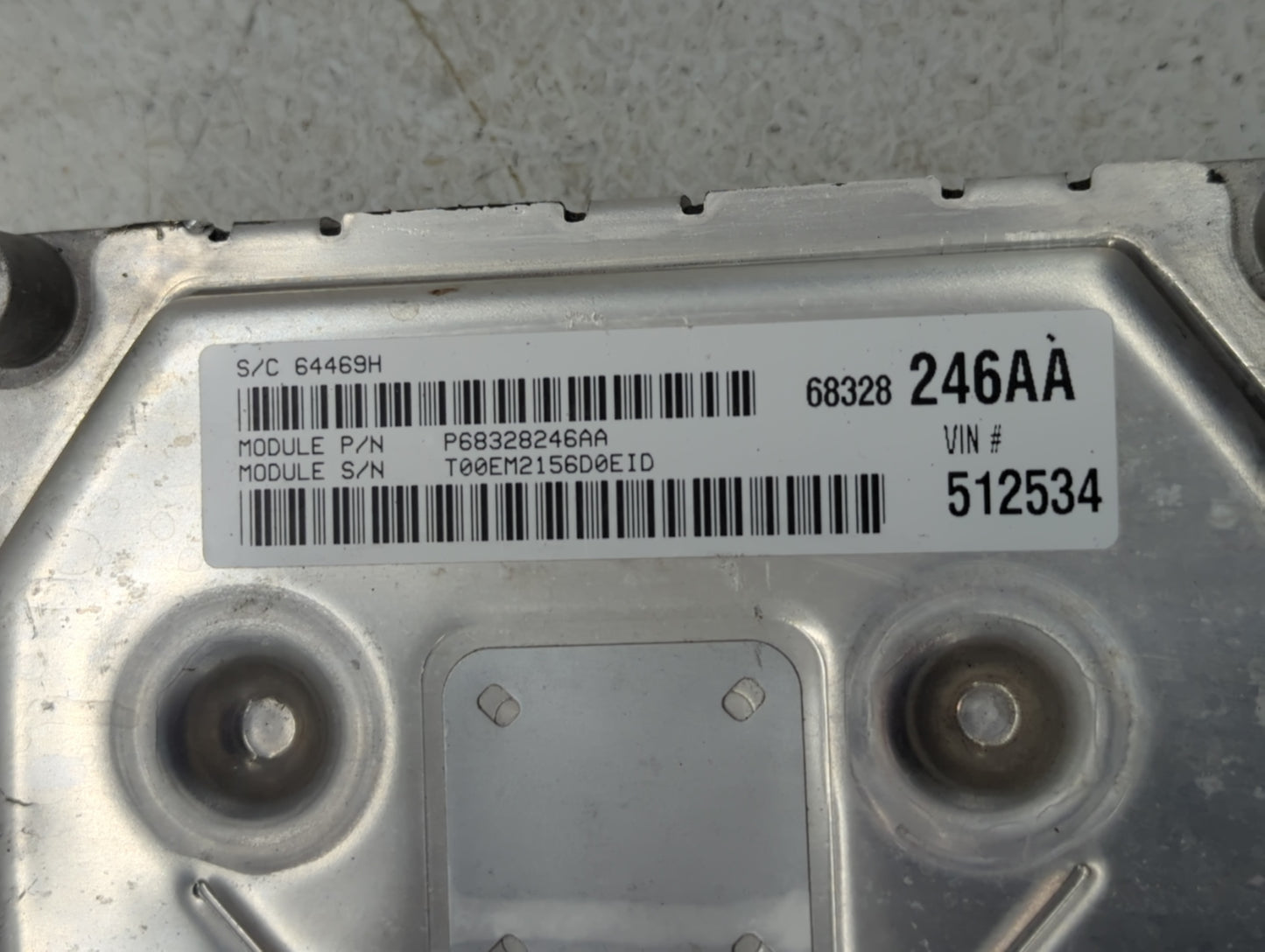 2016-2019 Dodge Journey PCM Engine Control Computer ECU ECM PCU OEM P/N:P68259135AA P68259135AB Fits Fits 2016 2017 2018 201