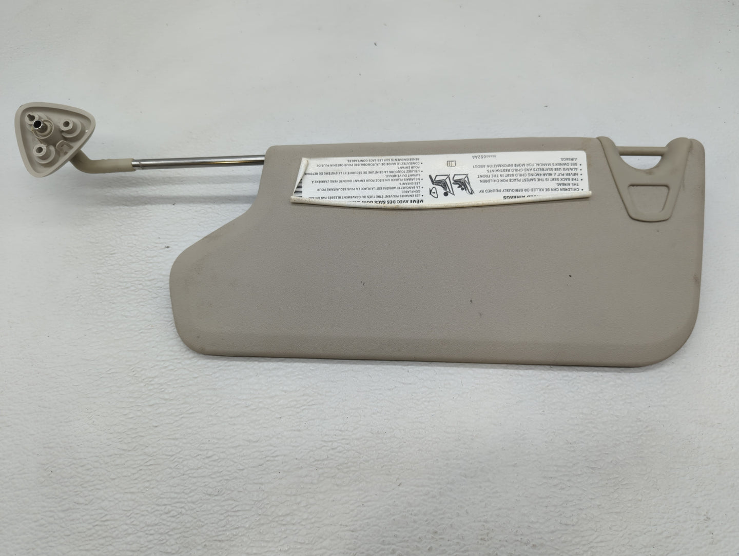 2017 Dodge Journey Sun Visor Shade Replacement Passenger Right Mirror Fits OEM Used Auto Parts - Oemusedautoparts1.com