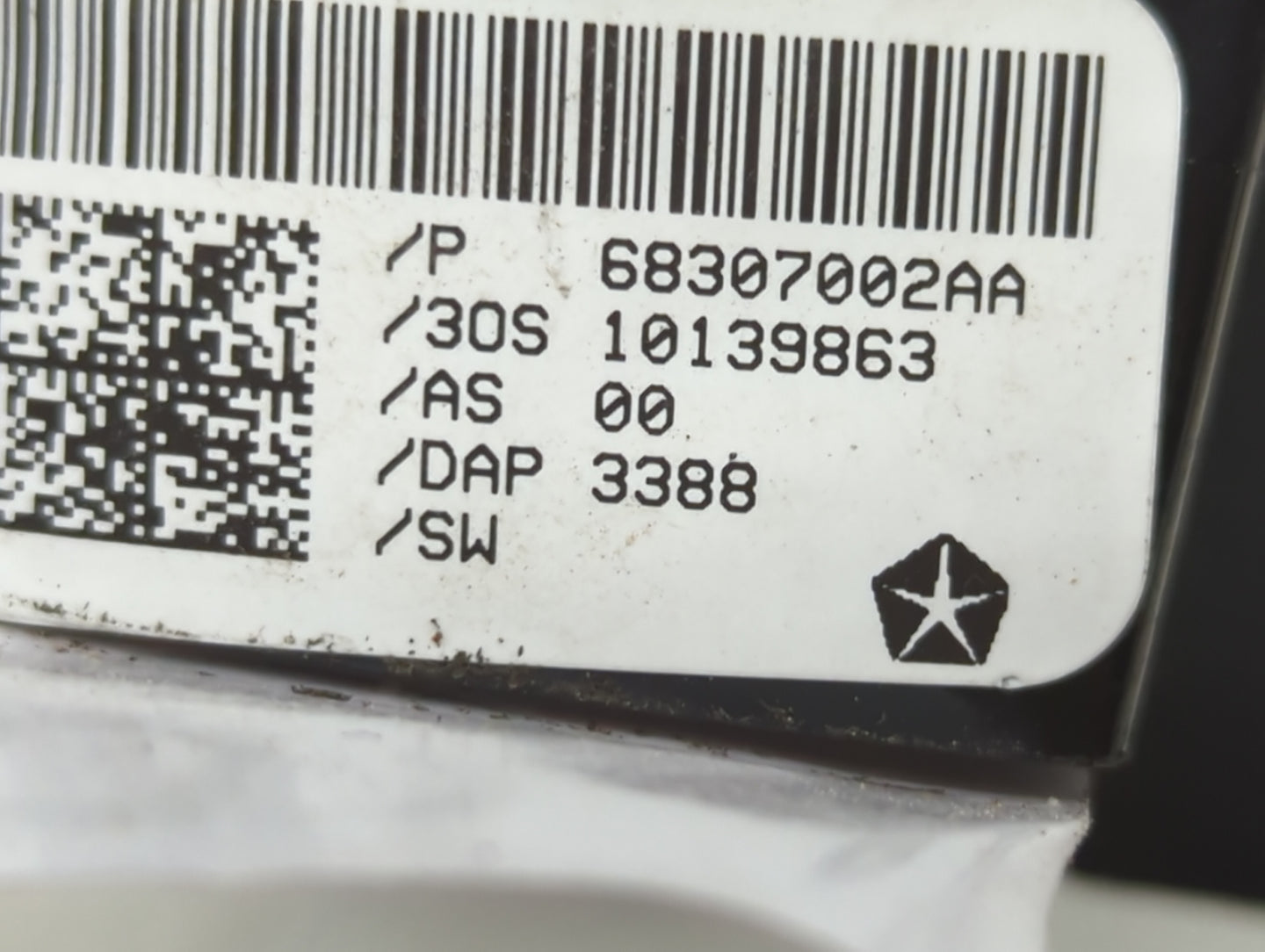 2018-2020 Dodge Journey Master Power Window Switch Replacement Driver Side Left P/N:68307001AA 68307001AB Fits Fits 2018 201