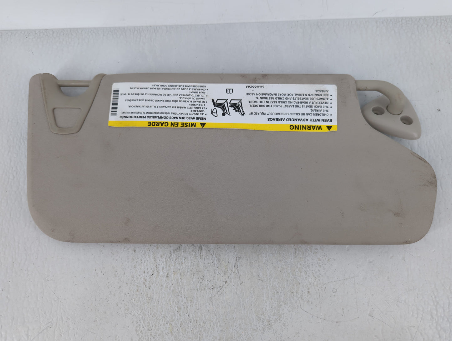 2017 Dodge Journey Sun Visor Shade Replacement Driver Left Mirror Fits OEM Used Auto Parts - Oemusedautoparts1.com
