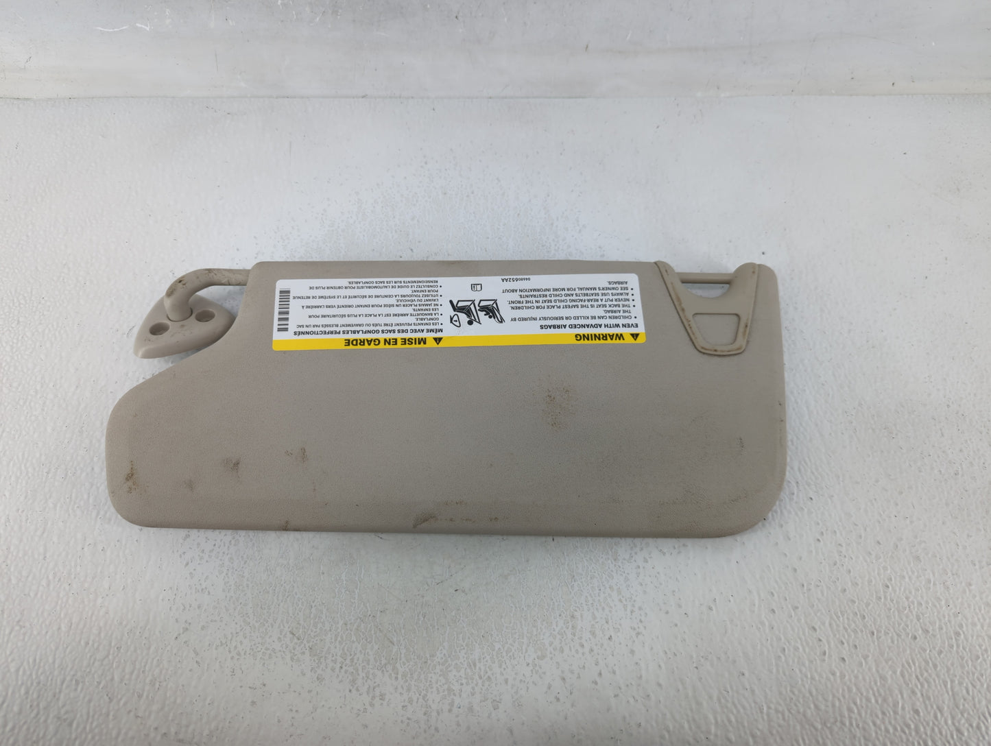 2017 Dodge Journey Sun Visor Shade Replacement Passenger Right Mirror Fits OEM Used Auto Parts - Oemusedautoparts1.com