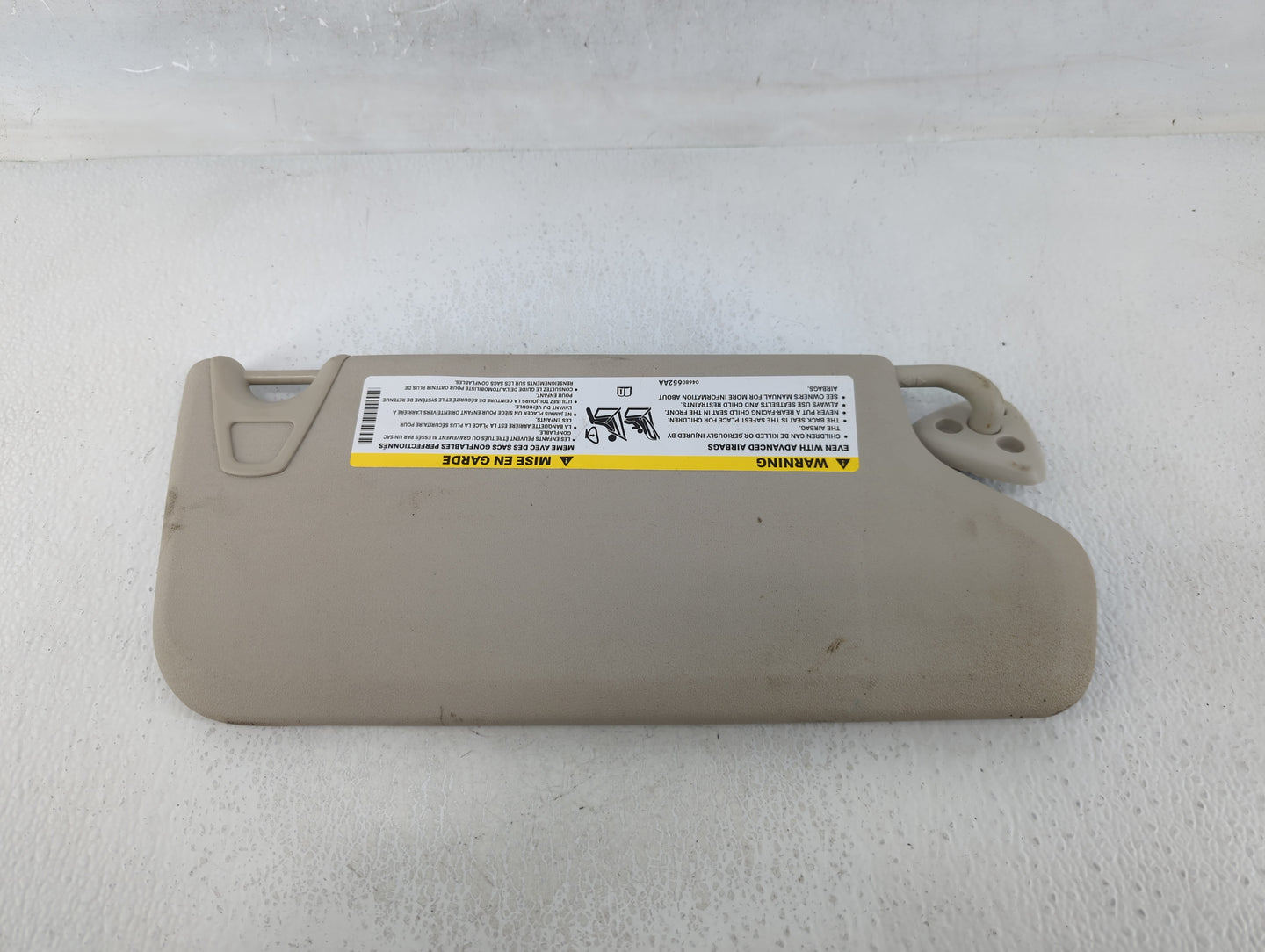 2017 Dodge Journey Sun Visor Shade Replacement Driver Left Mirror Fits OEM Used Auto Parts - Oemusedautoparts1.com