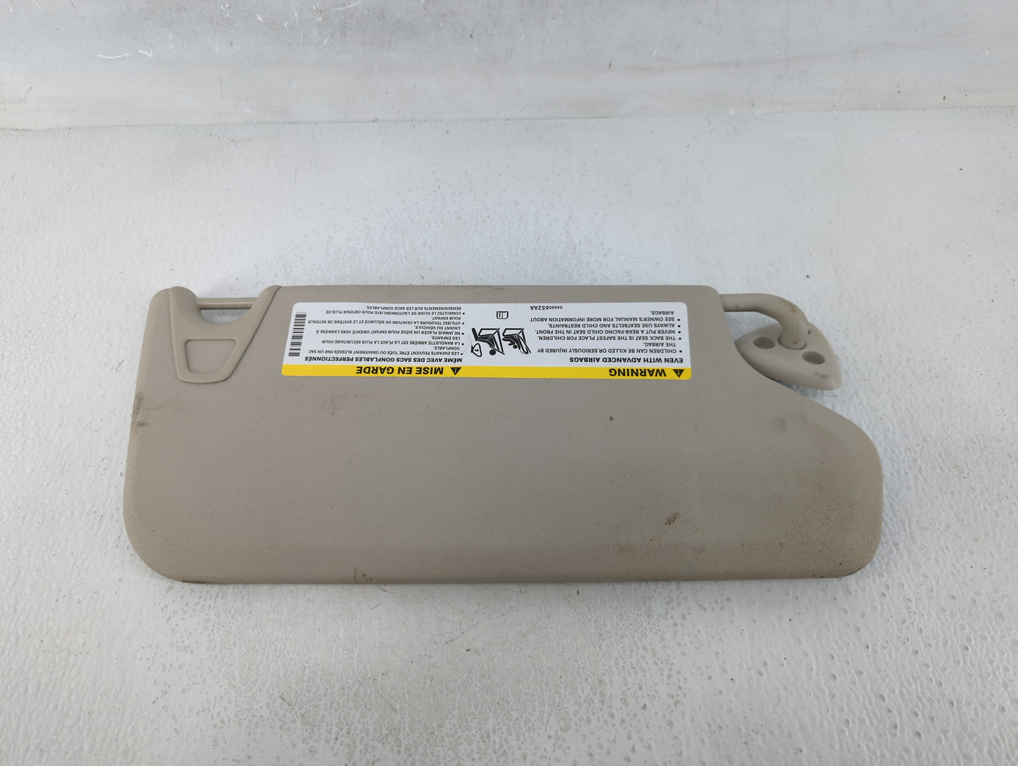 2017 Dodge Journey Sun Visor Shade Replacement Driver Left Mirror Fits OEM Used Auto Parts - Oemusedautoparts1.com
