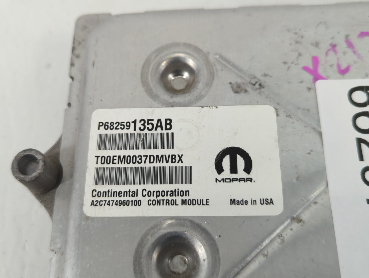 2016-2019 Dodge Journey PCM Engine Control Computer ECU ECM PCU OEM P/N:P68328245AB P68259135AA Fits Fits 2016 2017 2018 201